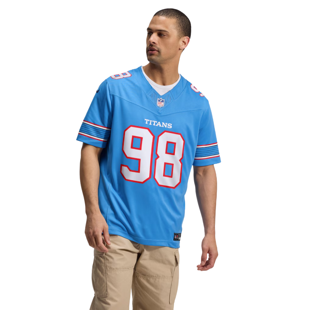 Camisa NFL Tennessee Titans Vapor Limited Light Blue 2026