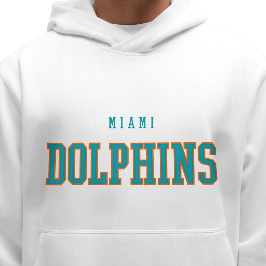 Blusa Moletom NFL Miami Dolphins Steady State