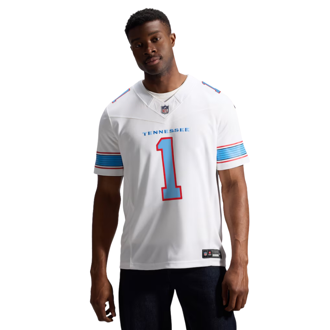 Camisa NFL Tennessee Titans Vapor Limited White 2026