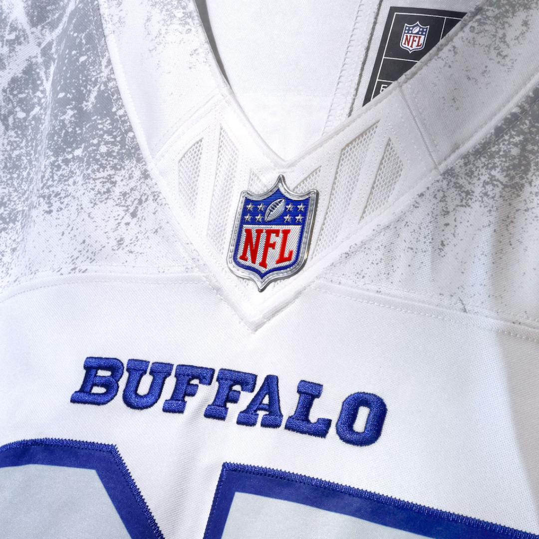Camisa NFL Buffalo Bills Coleção Rivalries 2025 White - foto 5