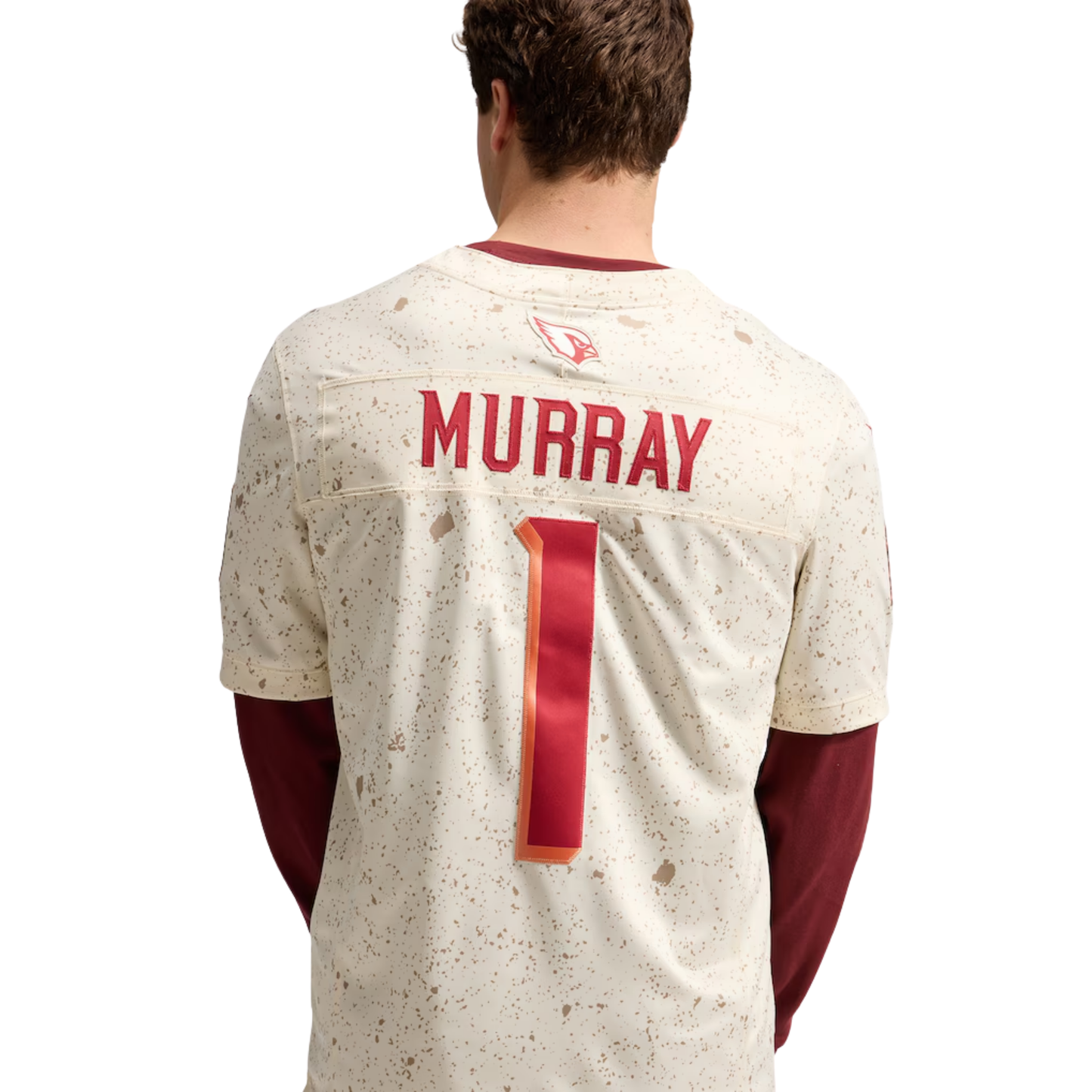 Camisa NFL Arizona Cardinals Coleção Rivalries 2025 Limited Beige