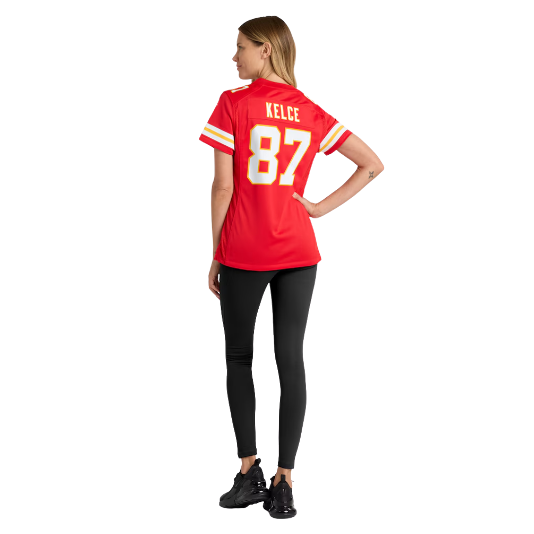 Camisa NFL Feminina Kansas City Chiefs Vapor Limited Red