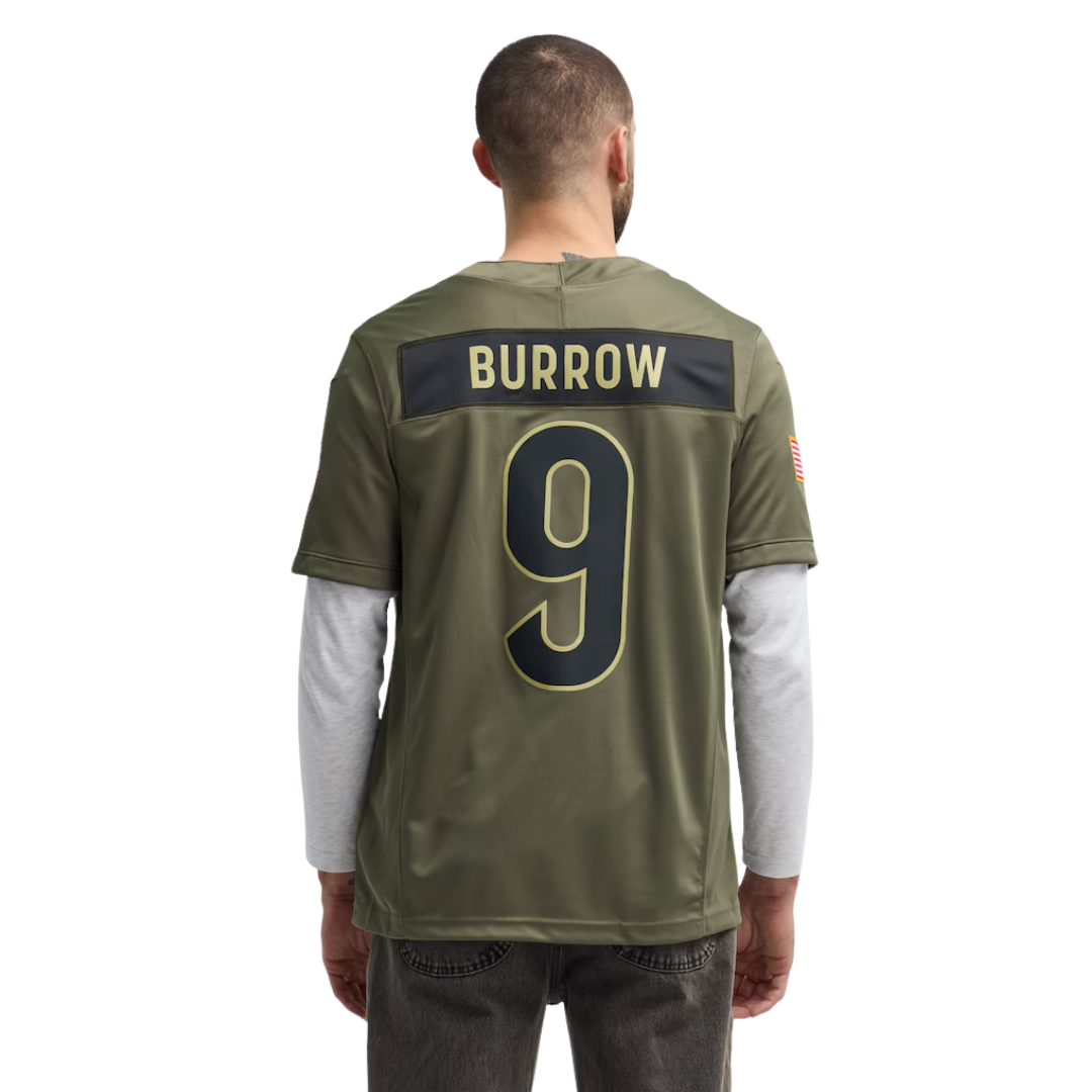 Camisa NFL Cincinnati Bengals Salute to Service Olive