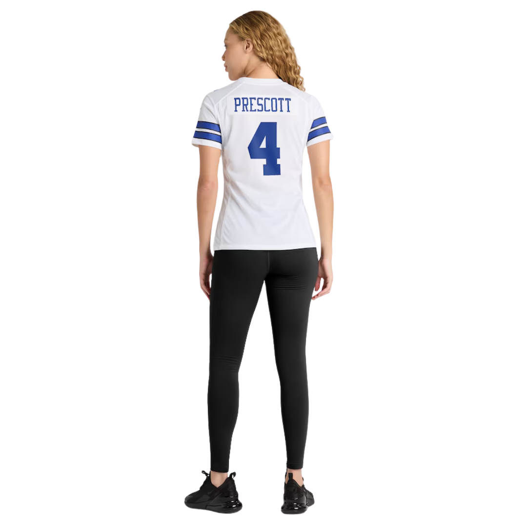 Camisa NFL Feminina Dallas Cowboys Vapor Limited nº 4