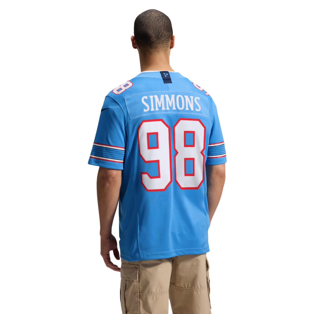 Camisa NFL Tennessee Titans Vapor Limited Light Blue 2026