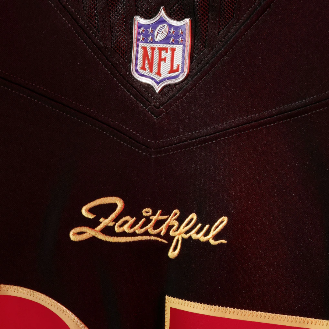 Camisa NFL San Francisco 49ers Coleção Rivalries 2025 Blck