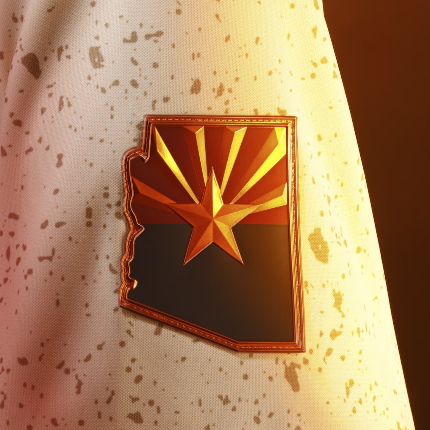 Camisa NFL Arizona Cardinals Coleção Rivalries 2025 Limited Beige