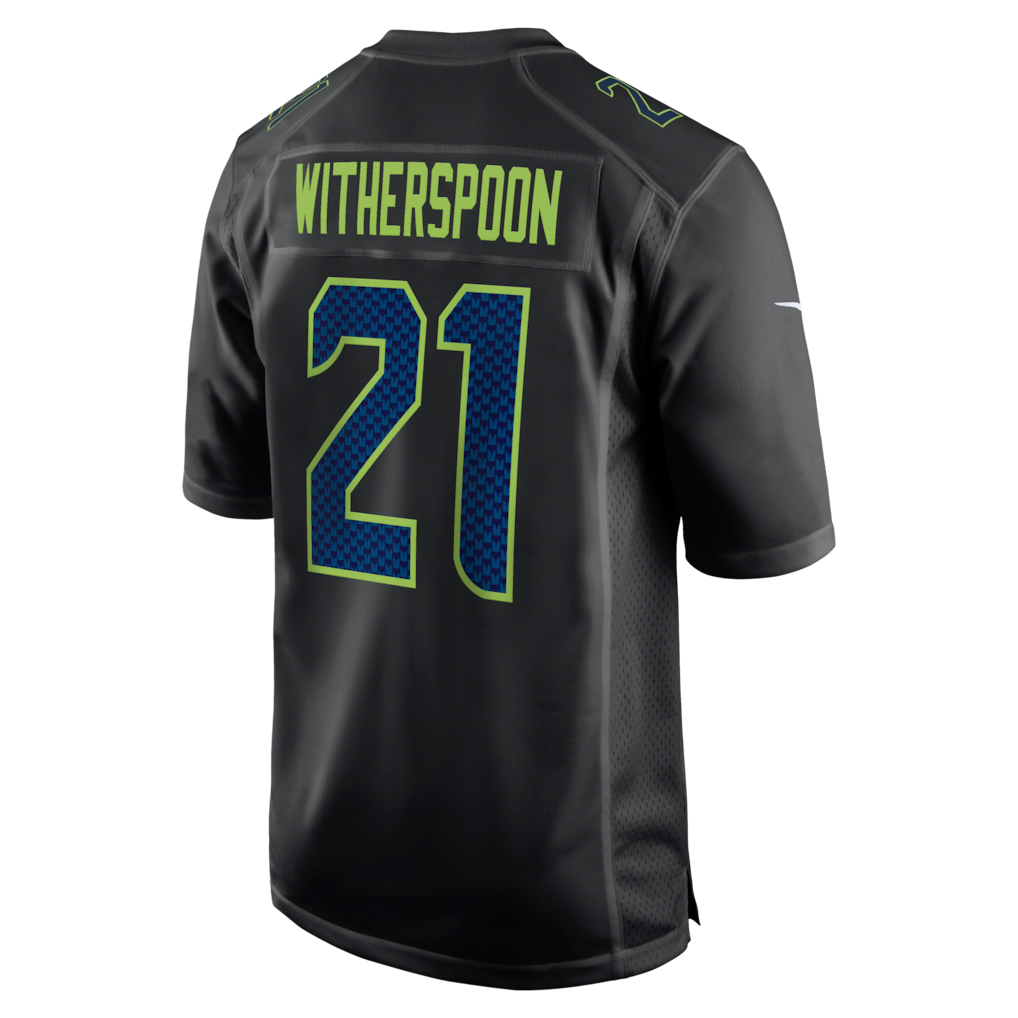 Camisa NFL Seattle Seahawks Vapor Limited Black Carbon Patch Super Bowl LX