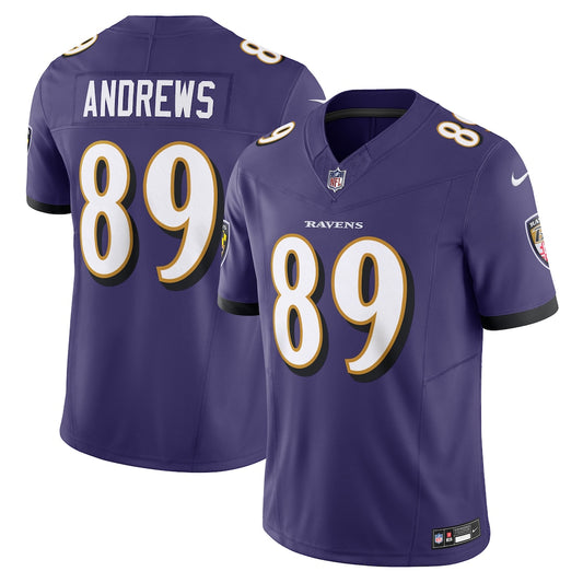 Camisa NFL Baltimore Ravens Vapor Limited Roxa Andrews - foto 1