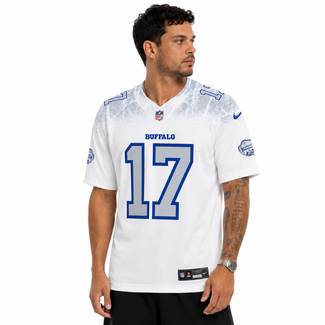 Camisa NFL Buffalo Bills  Coleção Rivalries 2025 White